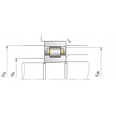 Подшипник HCN1007-K-M1-SP FAG