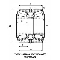 Подшипник 897720 М