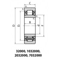 Подшипник 56-1032917 Б2Т2