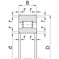 Подшипник 132820 КЛУ