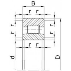 Подшипник 132820 КЛУ