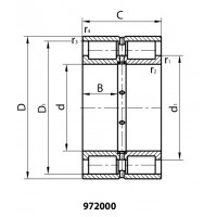 Подшипник 6-972852 МУ