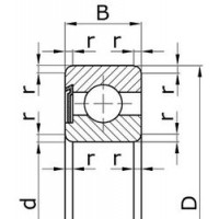 Подшипник 60202 А