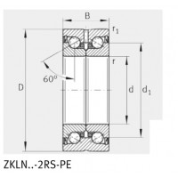 Подшипник ZKLN1034-2RS-PE